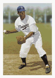 Jackie Robinson LE Framed Lithograph by Arthur Miller: Sports & Outdoors