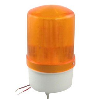 DC 24V Industrial Yellow LED Signal Flash Warning Indicator Light with Buzzer: Automotive