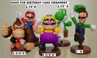 Furuta Super Mario Figure Tiny Mini Mario Luigi Yoshi Wario Donkey Kong: Toys & Games