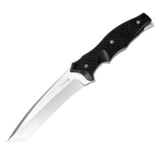 SOG Specialty Knives & Tools VL50 L Vulcan Knife with Straight Edge Fixed Heat Treated 5.3 Inch VG 10 Steel Tanto Blade and GRN Handle, Satin Finish: Home Improvement