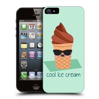 Head Case Designs Cool Ice Cream Food Mood Hard Back Case Cover for Apple iPhone 5 5s: Cell Phones & Accessories