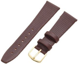 Hadley Roma Women's LSL706RB 180 Genuine Leather Strap Watchband: Watches