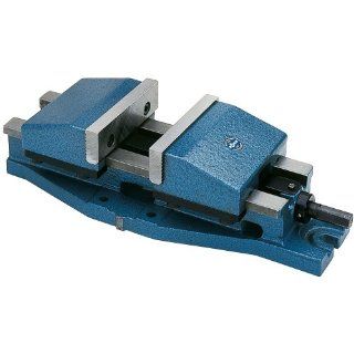 Rhm 14740 Type 725 UZ Cast Metal Self Centering Machine Vise with SGN Normal Jaws and Hand Crank, 135mm Jaw Width, 408mm Length, Size 3: Bench Vise: Industrial & Scientific