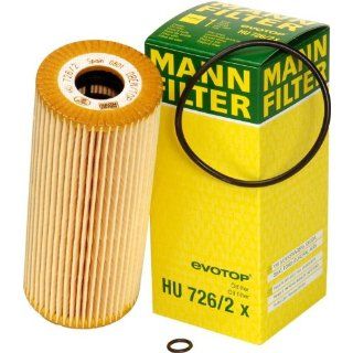 Mann Filter HU 726/2 X Metal Free Oil Filter: Automotive