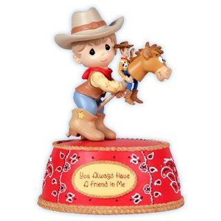 Disney Showcase Collection Toy Story Precious Moments 103104 'You Always Have A Friend In Me' Musical Plays "You've Got A Friend In Me" : Collectible Figurines : Everything Else