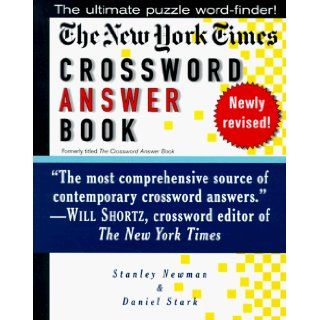 The New York Times Crossword Answer Book (NY Times): Stanley Newman: 9780812929720: Books