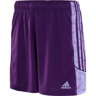 adidas Womens Speedkick Soccer Shorts   Size: Small, Tribe Purple/glow