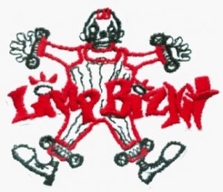 Limp Bizkit   Clown Logo   Emboidered Iron On or Sew On Patch: Clothing