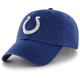 47 BRAND Mens Indianapolis Colts Clean Up Adjustable Hat   Size: Adjustable