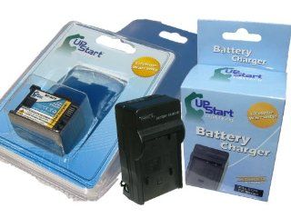UpStart Battery New   Fully Decoded BP 809 Replacement Battery and Battery Charger Kit for Canon Camcorders : Camera & Photo