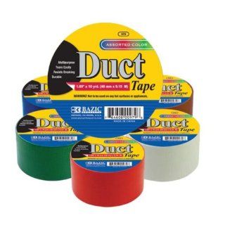 (Lot of 36) Bazic 1.89" X 10 Yard. Wholesale Duct Tape. Assorted Colored Duct Tape. Cheap Bulk lot of Colored Duct Tape for Crafts: Industrial & Scientific