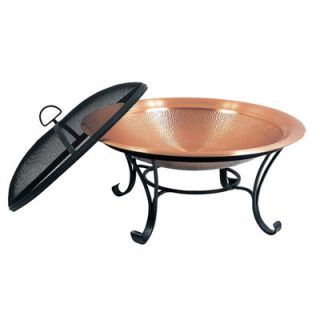 Unique Arts Copper Fire Pit Set