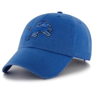 47 BRAND Mens Detroit Lions Clean Up Adjustable Hat   Size: Adjustable