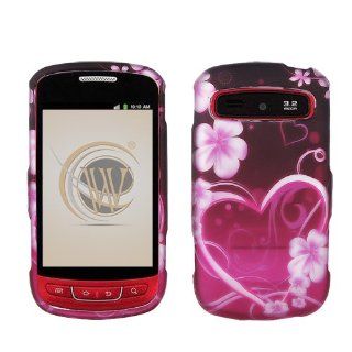 Samsung Admire R720 Rubberized Hard Case Cover   Exotic Love: Cell Phones & Accessories