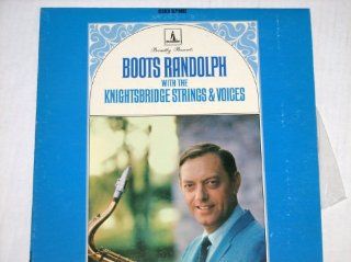 Monument Presents Boots Randolph with the Knightsbridge Strings and Voices   Stereo Vinyl LP Record: Music