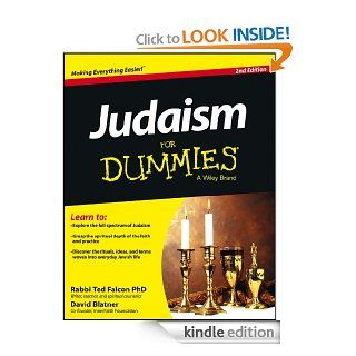 Judaism For Dummies (For Dummies (Religion & Spirituality)) eBook: Rabbi Ted Falcon, David Blatner: Kindle Store