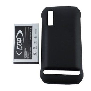 RND Extended High Capacity Li Ion Battery (HF5X) + Back Cover for Motorola Photon 4G: Cell Phones & Accessories