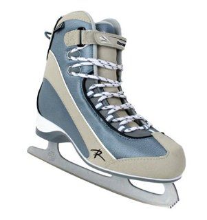 Riedell Ice Skates 725 Womens Blue   Size 7 : Ice Skating Figure Skates : Sports & Outdoors