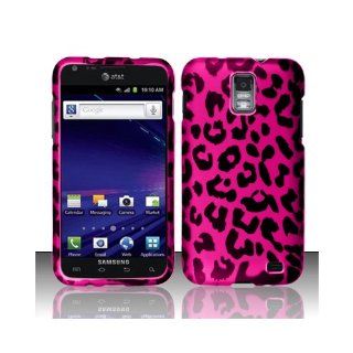Pink Leopard Hard Cover Case for Samsung Galaxy S2 S II AT&T i727 SGH I727 Skyrocket Cell Phones & Accessories