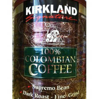 Signature 100% Colombian Coffee, 3 Pound  Ground Coffee  Grocery & Gourmet Food