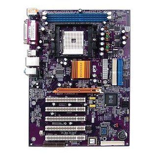 ECS 755 A2 SiS755 SiS964 Socket 754 ATX Motherboard with Sound LAN & RAID: Computers & Accessories