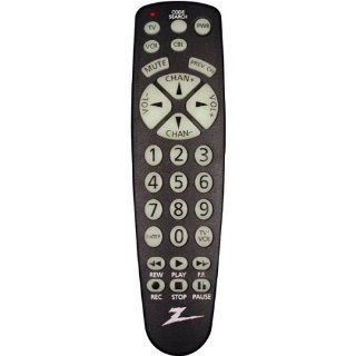 ZENITH 3 device Big Button Universal Remote Control (#ZN 735W): Electronics