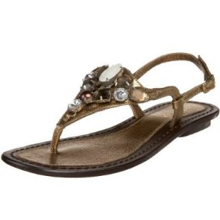 Matisse Women's Coco Thong Sandal, Bronze, 5 M US: Shoes