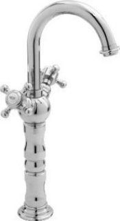 Altmans SO130H1DI Soraya Single Hole Vessel Faucet W/1Lb4 No Overflow Grid Drain Distressed Iron   Touch On Bathroom Sink Faucets  