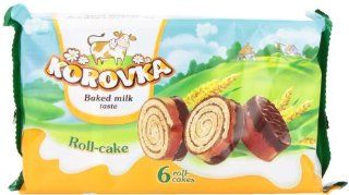 Uniconf Korovka Roll Cake, 6.75 Ounce : Grocery & Gourmet Food
