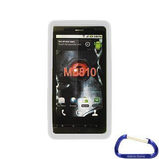 Gizmo Dorks Silicone Skin Case Cover (Clear) for the Motorola Droid X: Cell Phones & Accessories