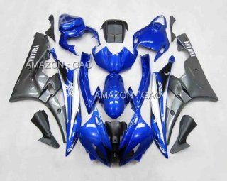 GAO_MTF_047_04 ABS Body Kit Injection Motorcycle Fairing Fit For Yamaha YZF R6 2006 2007: Automotive