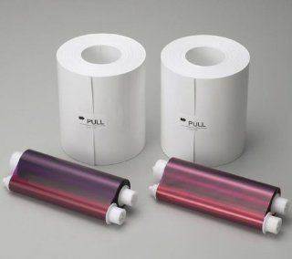 Mitsubishi Electric 6x8" Paper Roll and Inksheet Dye Sub Media for CP D70DW / CP D707DW Printers, 400 Photos: Electronics