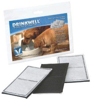 BND 535842 RADIO SYSTEMS CORP   Drinkwell Dog Water Fountain Replacement Filters PAC00 13067 : Pet Diapers : Pet Supplies