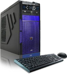 CybertronPC Hellion GM1213B Desktop (Black/Blue)  Desktop Computers  Computers & Accessories