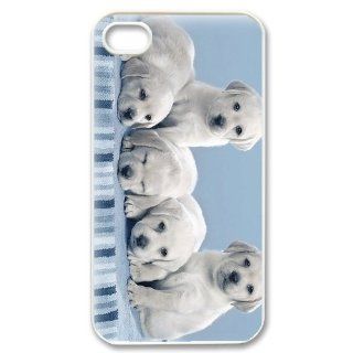 "The Labrador Retriever"Printed Hard Plastic Case Cover for Apple iPhone 4,4s WS 2013 01347: Cell Phones & Accessories