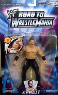 CHRIS BENOIT WWE WWF Road to Wrestlemania Figure: Toys & Games