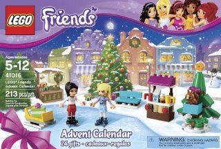 LEGO Friends Advent Christmas Calendar 24 Buildable Gifts w/ Minifigures 41016: Toys & Games
