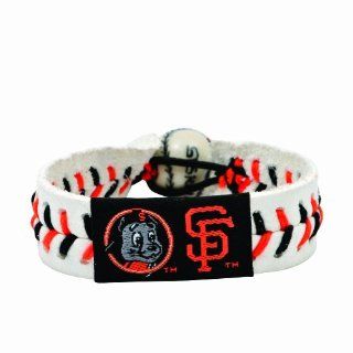 MLB San Francisco Giants Lou Seal Mascot Baseball Bracelet : Sports Fan Bracelets : Sports & Outdoors