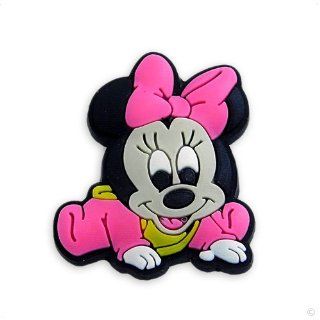 Minnie baby mouse   style your crocs shoe charm #1630, Clogs stickers  fun Clip: Jewelry