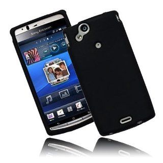 Modern Tech Black Silicone Skin Case Cover for Sony Ericsson Xperia Arc: Cell Phones & Accessories