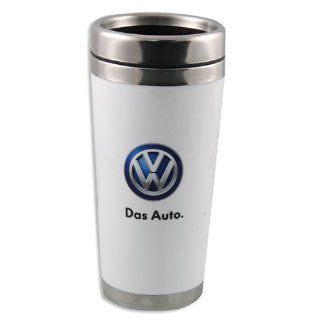 Genuine Volkswagen Das Auto Stainless Steel Travel Tumbler Mug: Automotive