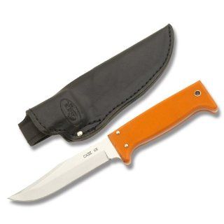 Case Knives 15558 765 5SS Pattern Oudoor Utility Fixed Blade Knife with Orange G 10 Handles : Fixed Blade Camping Knives : Sports & Outdoors