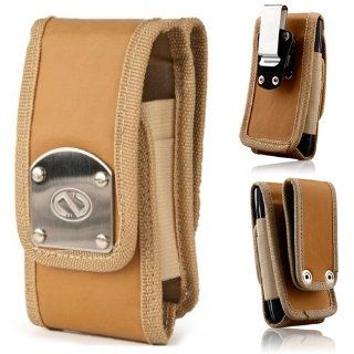 Nubuck Brown Leather Duty Belt Heavy Duty Rugged Case for Samsung Convoy u640, Convoy 2 u660. Strong Magnetic Closure. Comes with both Duty Belt Clip and Steel Belt clip: Cell Phones & Accessories