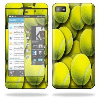 MightySkins Protective Skin Decal Cover for BlackBerry Z10 Cell Phone Sticker Skins Tennis: Cell Phones & Accessories
