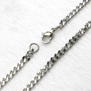 Fashion Mens Stainless Steel Hypoallergenic Chunky Curb Link Chain Necklace Jewelry