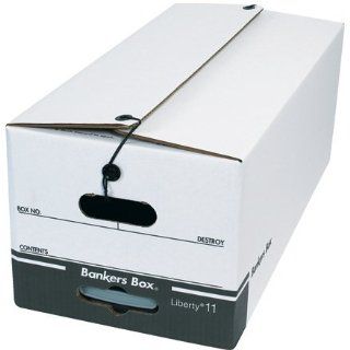 Letter Size String & Button Closure File Storage Boxes (Box of 12) : Record Storage Boxes : Office Products