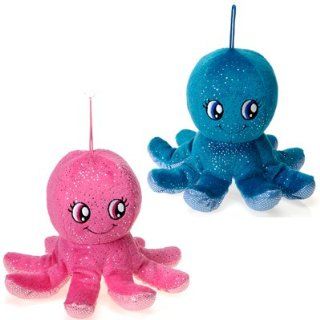 6" 2 Asst. Sparkles Octopus   Pk, Teal (36 Pieces) [Toy] : Everything Else