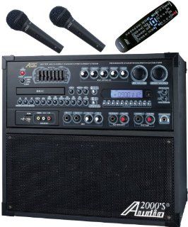 Audio2000'S AKJ780E Portable Karaoke System: Musical Instruments