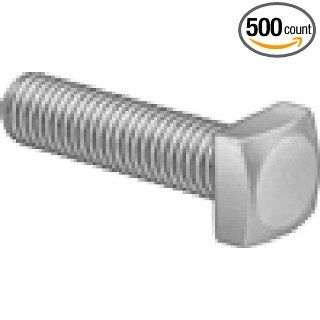 3/8 16x3 Square Head Machine Bolt UNC Steel / Hot Dip Galvanized, Pack of 500 Ships FREE in USA: Industrial & Scientific