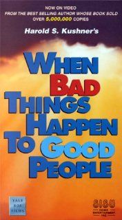 When Bad Things Happen to Good People [VHS]: Dr. Harold S. Kushner: Movies & TV